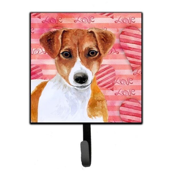 Carolines Treasures BB9776SH4 Jack Russell Terrier Love Leash or Key Holder BB9776SH4 - main